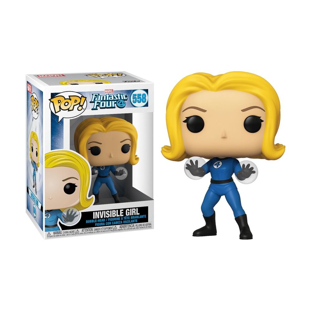 FUNKO POP! MARVEL: LOS 4 FANTÁSTICOS - INVISIBLE WOMAN