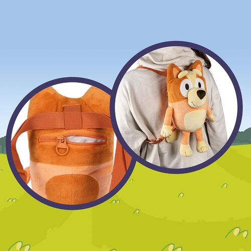 MOCHILA PELUCHE BLUEY - BINGO 35 CM