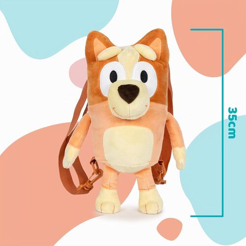MOCHILA PELUCHE BLUEY - BINGO 35 CM