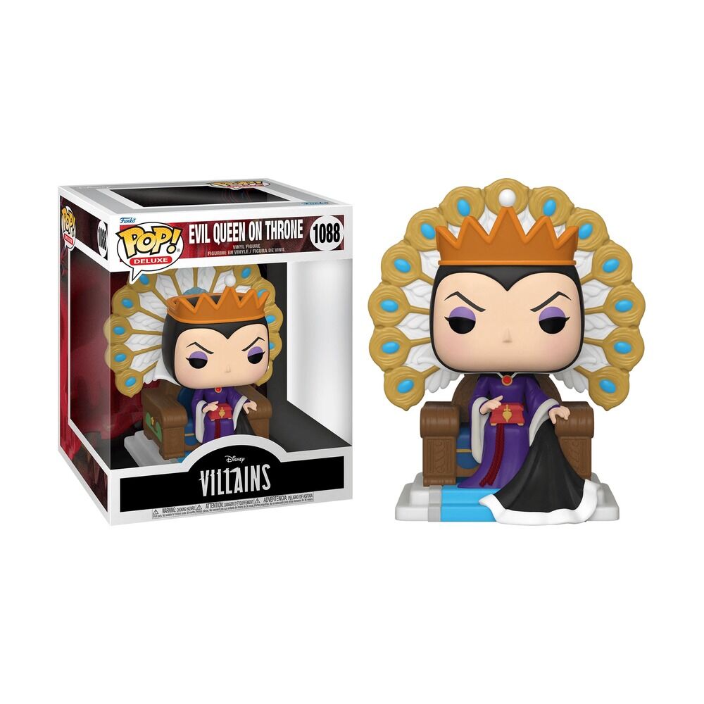 FUNKO POP! DISNEY DELUXE: VILLANOS - REINA MALVADA EN EL TRONO