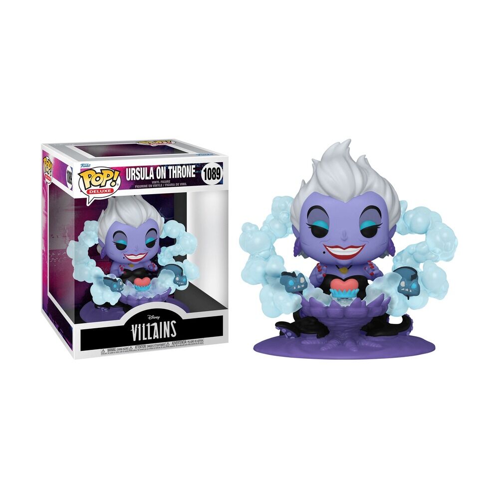FUNKO POP! DISNEY DELUXE VILLANOS - ÚRSULA EN TRONO
