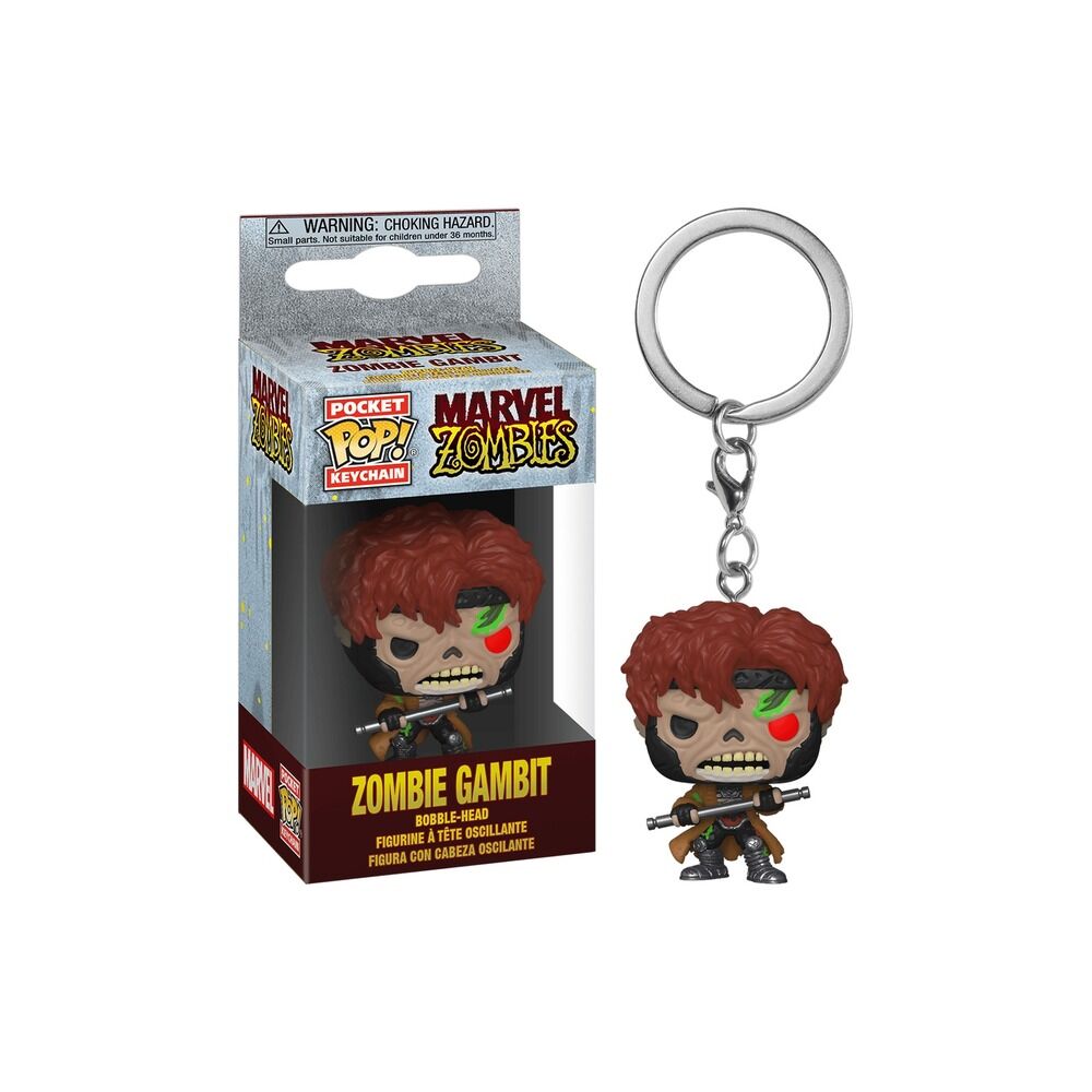 FUNKO POCKET POP! LLAVERO MARVEL ZOMBIES - GAMBIT