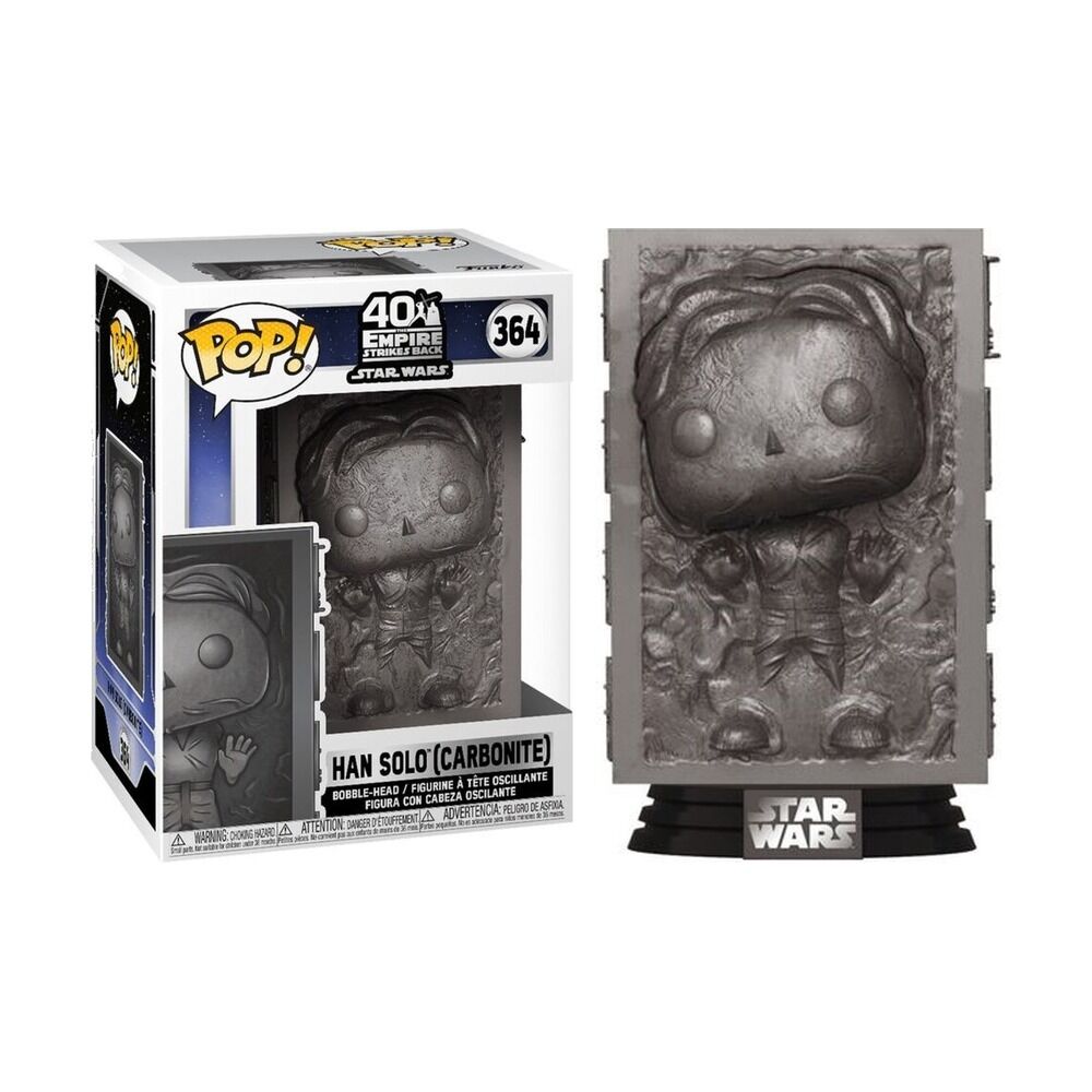 FUNKO POP! STAR WARS: EL IMPERIO CONTRAATACA 40TH - HAN SOLO EN CARBONITA