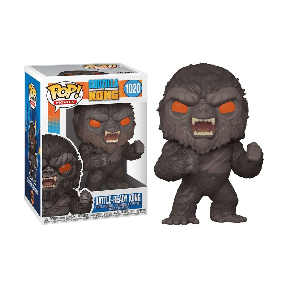 FUNKO POP! GODZILLA VS. KONG - KONG PREPARADO PARA LA BATALLA