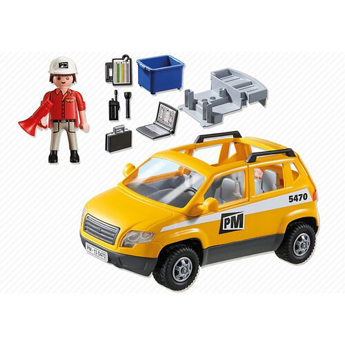 PLAYMOBIL 5470 COCHE DE SUPERVISIÓN