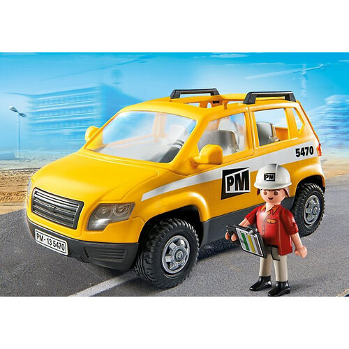 PLAYMOBIL 5470 COCHE DE SUPERVISIÓN