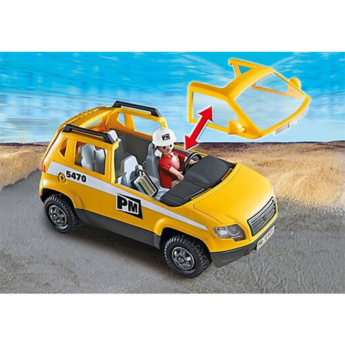 PLAYMOBIL 5470 COCHE DE SUPERVISIÓN