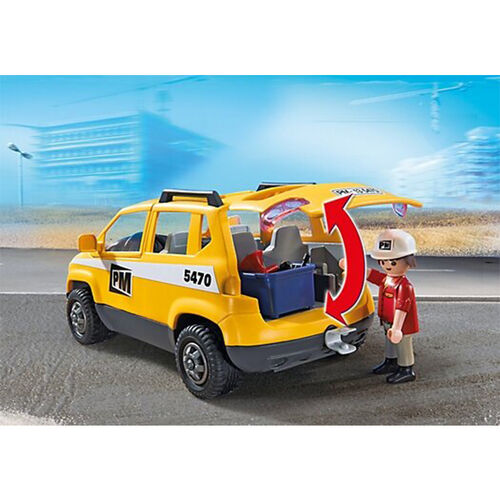 PLAYMOBIL 5470 COCHE DE SUPERVISIÓN