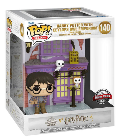 FUNKO POP! DELUXE HARRY POTTER - HARRY EN EL EMPORIO DE LA LECHUZA EXCLUSIVO