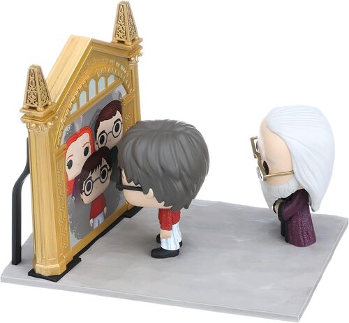 FUNKO POP! MOMENT HARRY POTTER - HARRY Y DUMBLEDORE CON EL ESPEJO DE OESED EXCLUSIVO