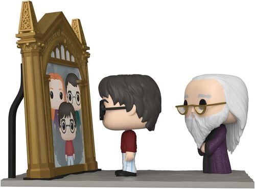 FUNKO POP! MOMENT HARRY POTTER - HARRY Y DUMBLEDORE CON EL ESPEJO DE OESED EXCLUSIVO