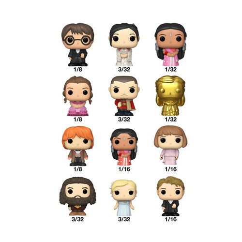 FUNKO BITTY POP! HARRY POTTER Y EL CÁLIZ DE FUEGO - PACK DE 5 SOBRES SORPRESA