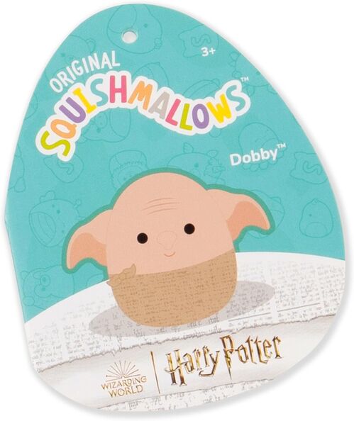 PELUCHE SQUISHMALLOWS - HARRY POTTER: DOBBY 20 CM