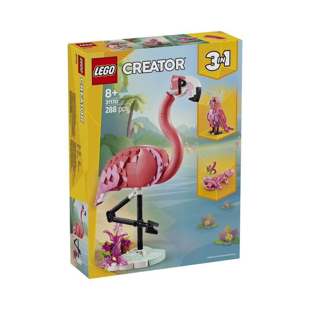 LEGO CREATOR - FAUNA SALVAJE: FLAMENCO ROSA