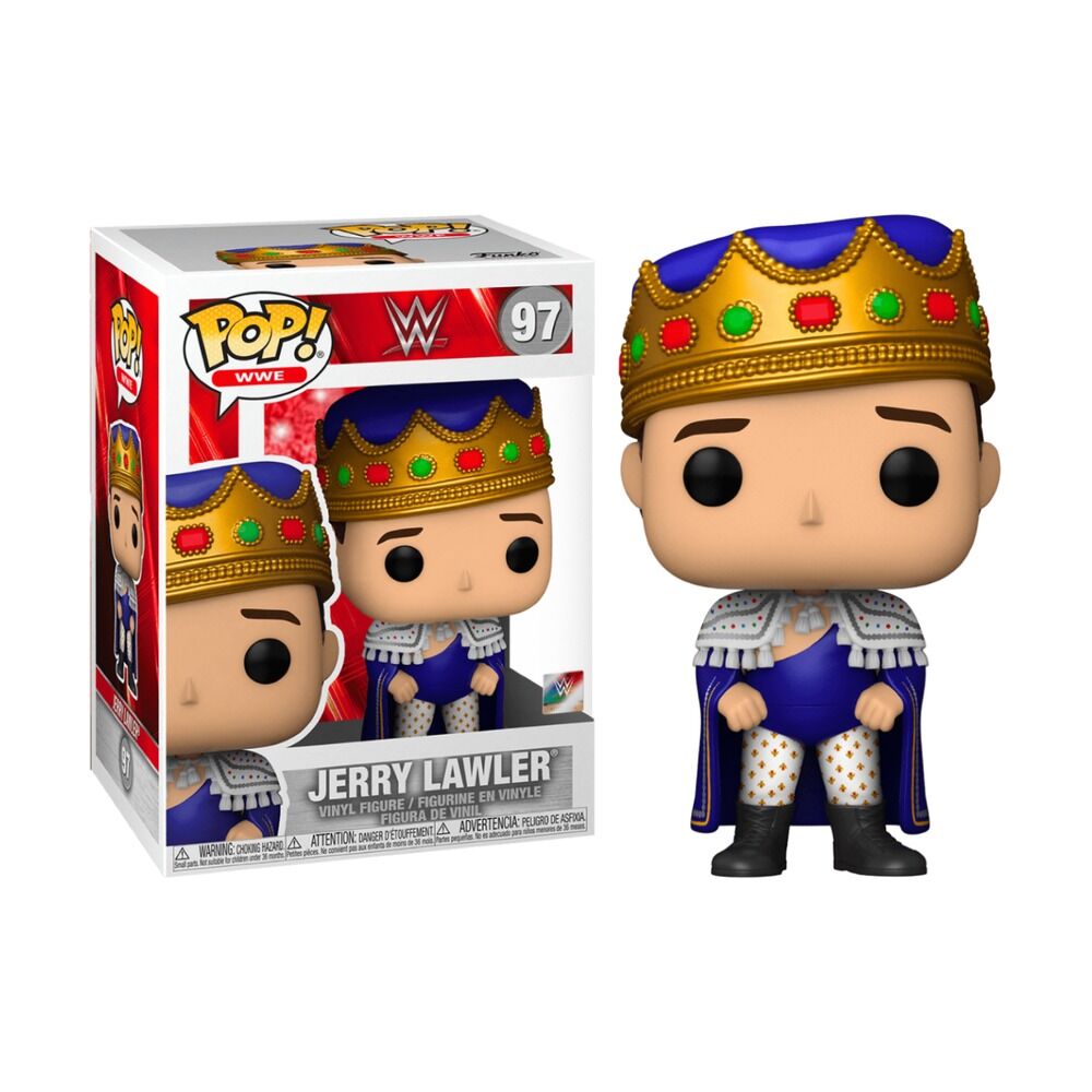 FUNKO POP! WWE - JERRY LAWLER (METÁLICO)