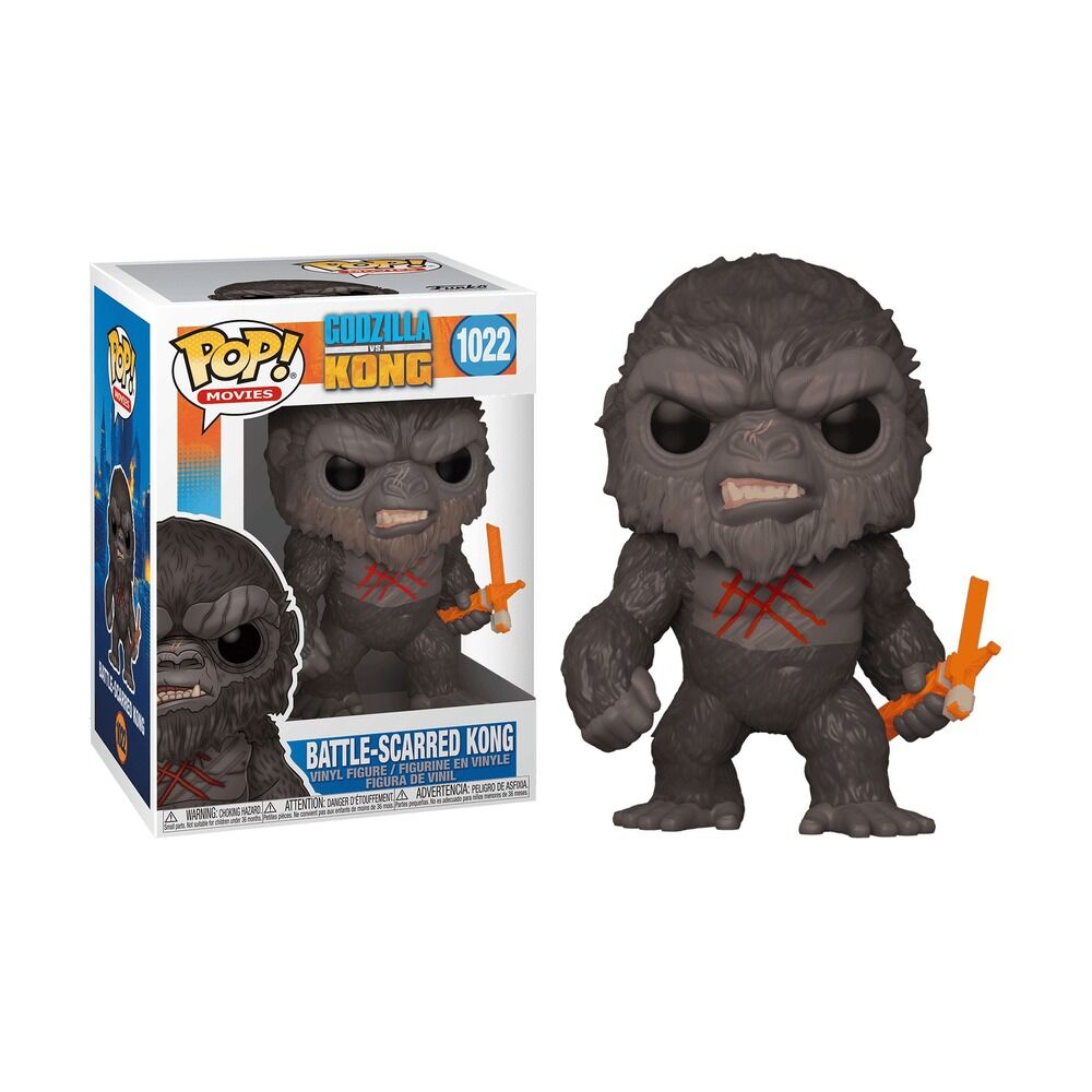 FUNKO POP! GODZILLA VS. KONG - KONG CON CICATRICES DE BATALLA