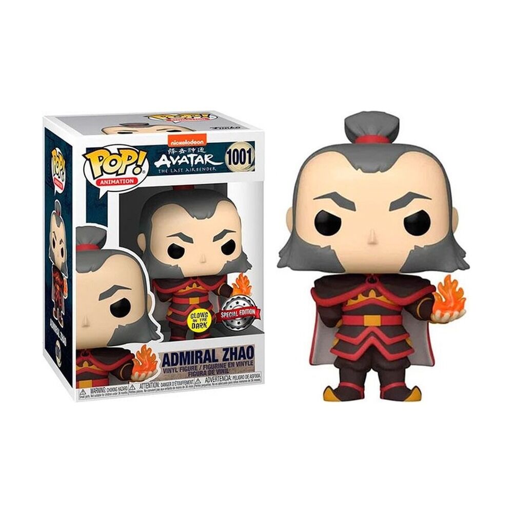 FUNKO POP! AVATAR: LA LEYENDA DE AANG - ALMIRANTE ZHAO (BRILLA EN LA OSCURIDAD) EXCLUSIVO