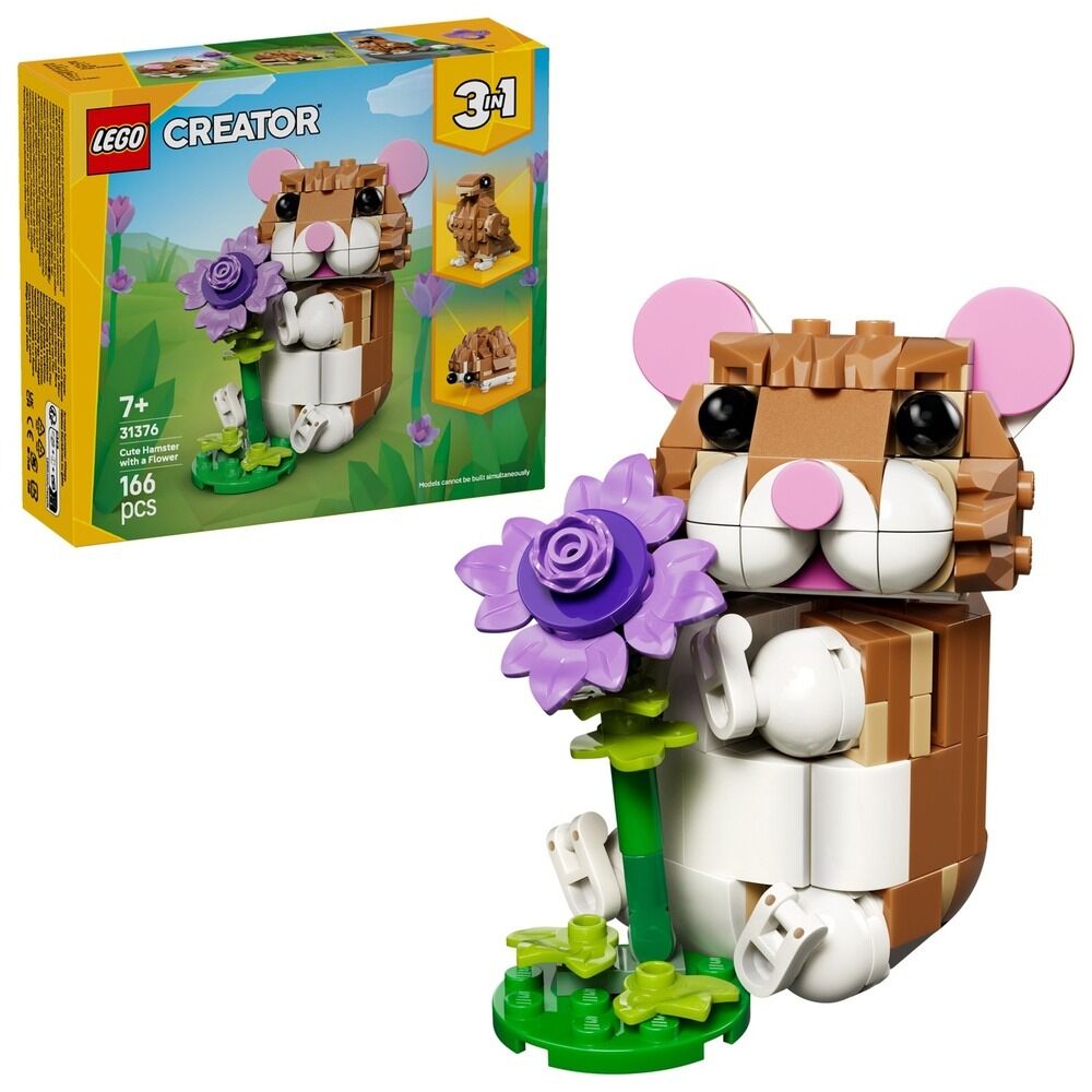 LEGO CREATOR - LINDO HÁMSTER CON FLOR
