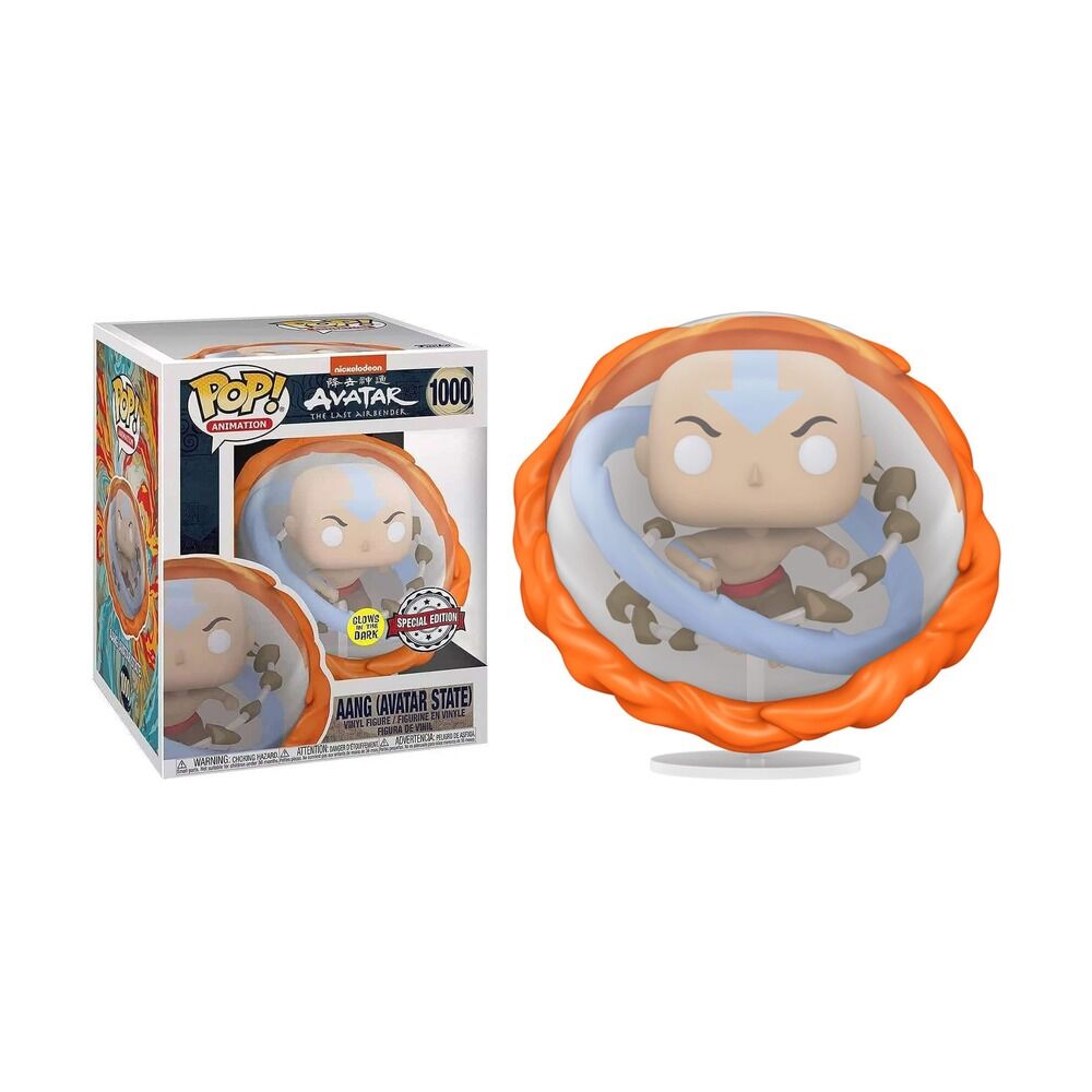FUNKO POP! AVATAR: LA LEYENDA DE AANG - AANG (ESTADO AVATAR) 15 CM (GITD) EXCLUSIVO