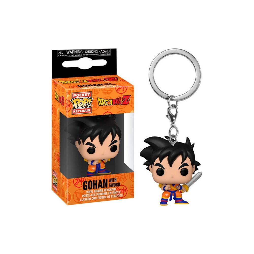 FUNKO POCKET POP! KEYCHAIN LLAVERO DRAGON BALL Z - GOHAN CON ESPADA