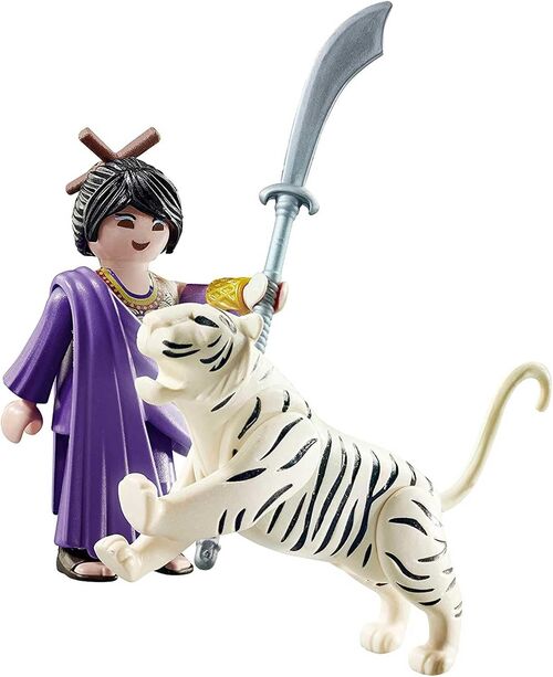 PLAYMOBIL - LUCHADORA ASIÁTICA CON TIGRE
