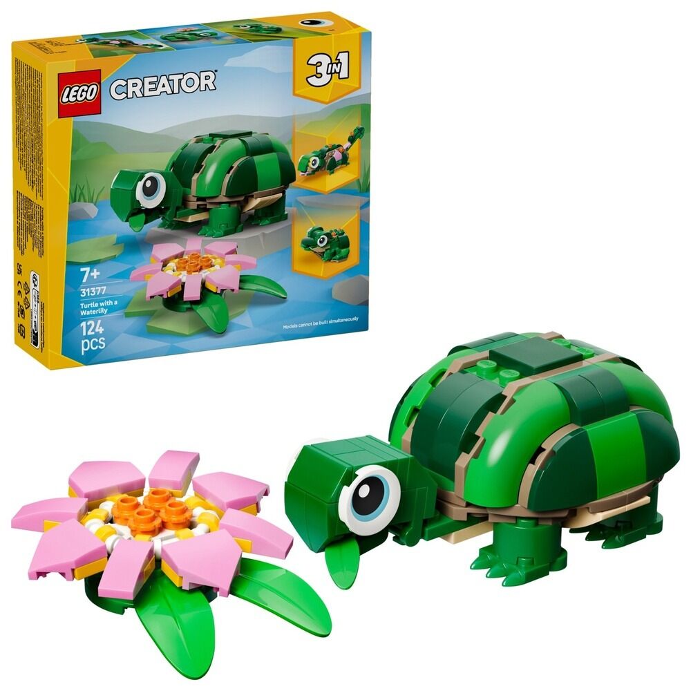 LEGO CREATOR - TORTUGA CON FLOR DE NENÚFAR