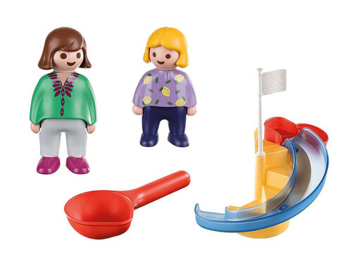 PLAYMOBIL - 1.2.3: TOBOGÁN ACUÁTICO