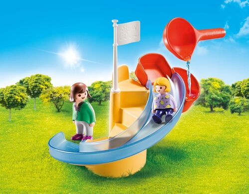 PLAYMOBIL - 1.2.3: TOBOGÁN ACUÁTICO
