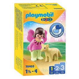 PLAYMOBIL - 1.2.3: HADA CON ZORRO