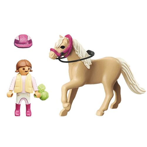 PLAYMOBIL - PONI DE EQUITACIÓN ALEMÁN COLECCIONABLE