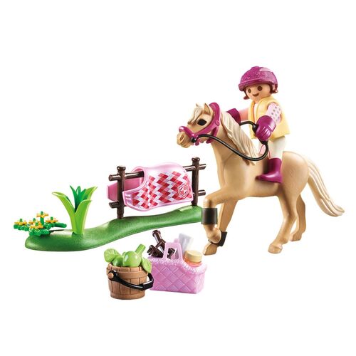 PLAYMOBIL - PONI DE EQUITACIÓN ALEMÁN COLECCIONABLE