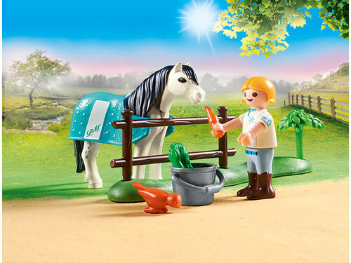 PLAYMOBIL - PONI CLÁSICO COLECCIONABLE