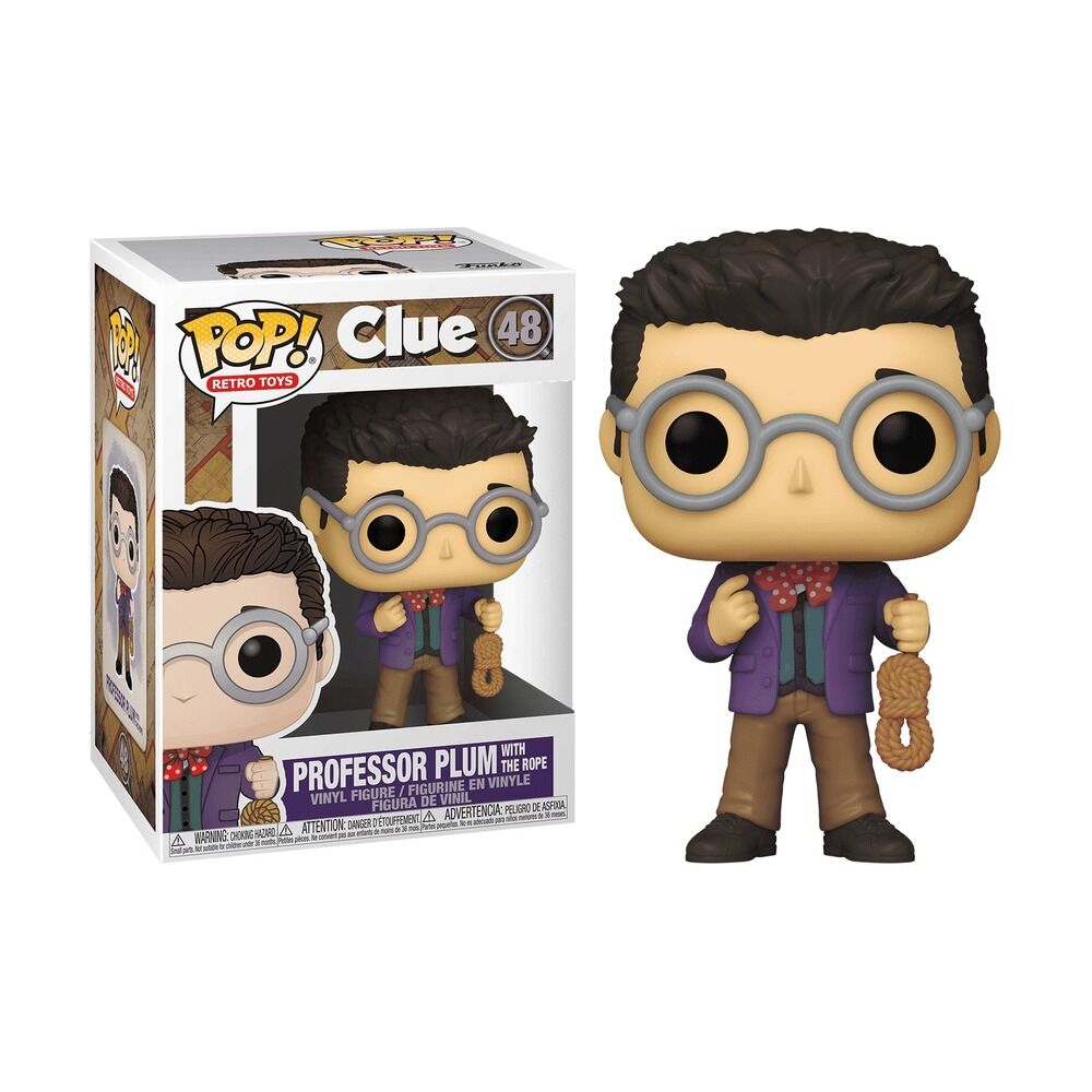 FUNKO POP! CLUEDO - PROFESOR PLUM CON CUERDA