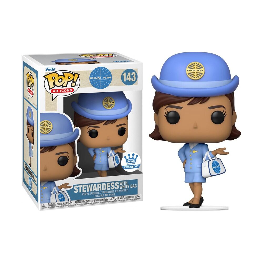 FUNKO POP! PAN AM - AZAFATA CON BOLSA BLANCA EXCLUSIVO