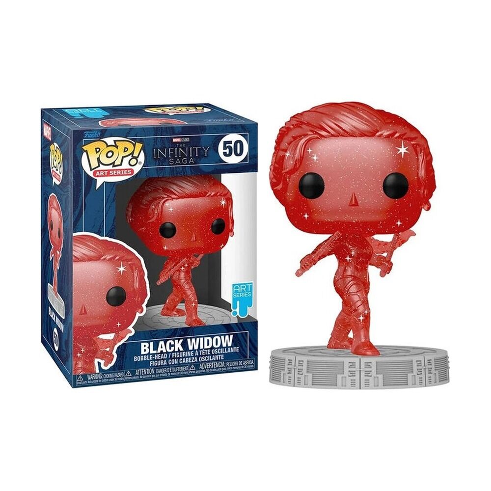 FUNKO POP! MARVEL STUDIOS: INFINITY SAGA - BLACK WIDOW + CAJA PROTECTORA