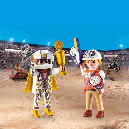 PLAYMOBIL - DUO PACK EQUIPO DE ACROBACIAS