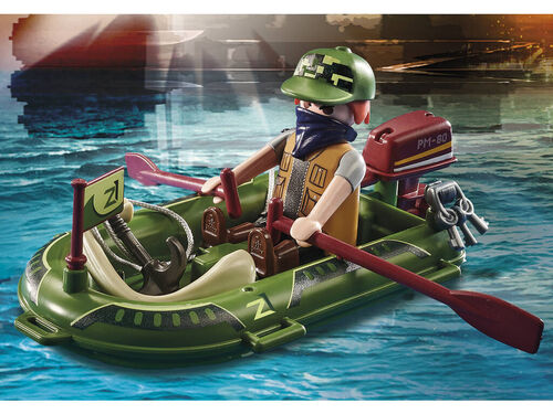 PLAYMOBIL - POLICÍA HIDROAVIÓN: PERSECUCIÓN DE CONTRABANDISTA