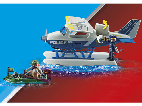PLAYMOBIL - POLICÍA HIDROAVIÓN: PERSECUCIÓN DE CONTRABANDISTA