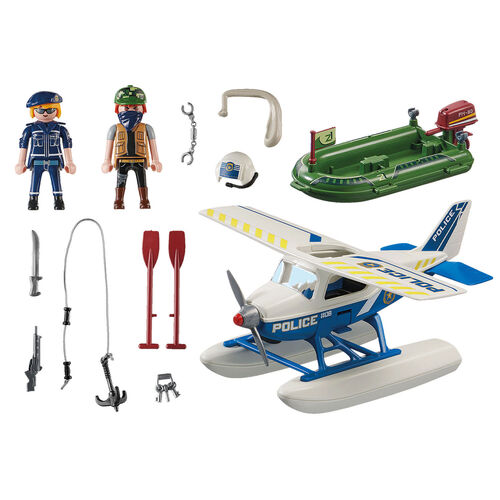 PLAYMOBIL - POLICÍA HIDROAVIÓN: PERSECUCIÓN DE CONTRABANDISTA