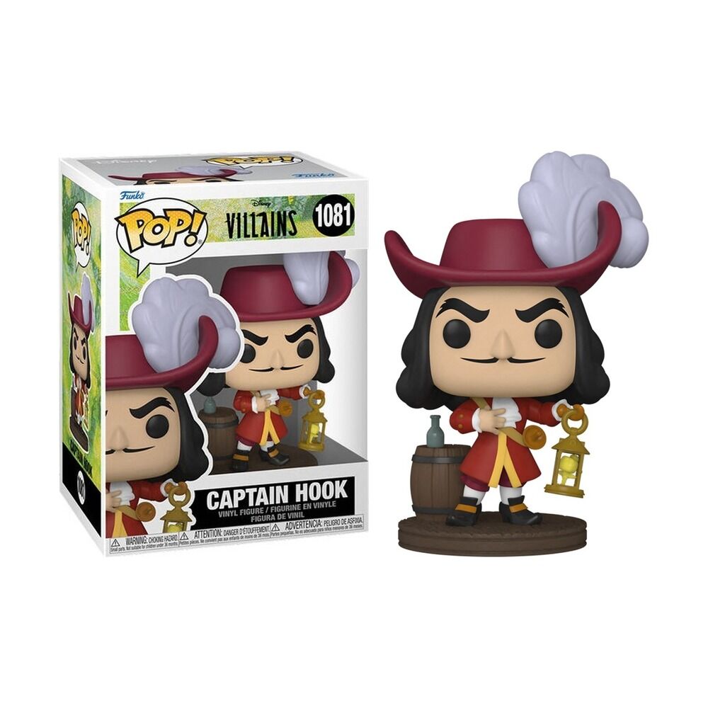 FUNKO POP! DISNEY VILLANOS - CAPITÁN GARFIO