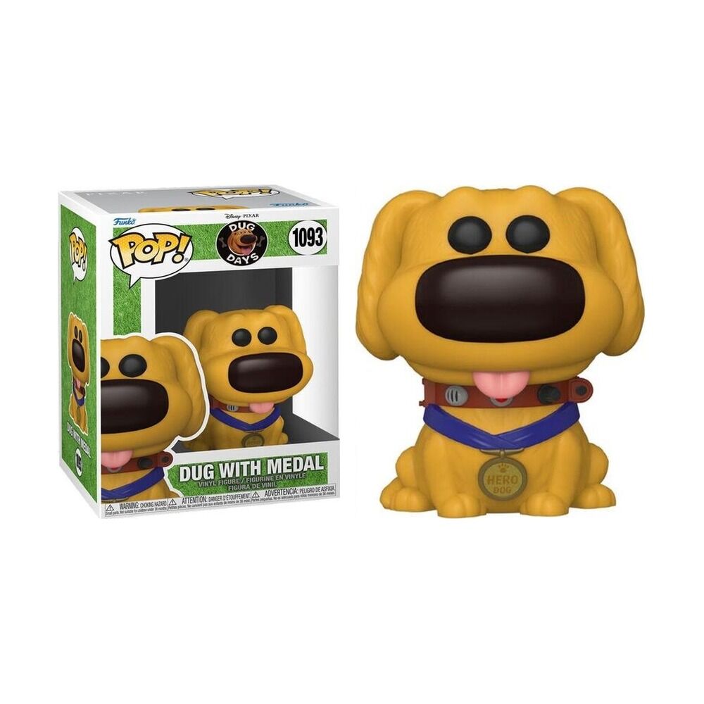 FUNKO POP! DUG Y CARL - DUG CON MEDALLA