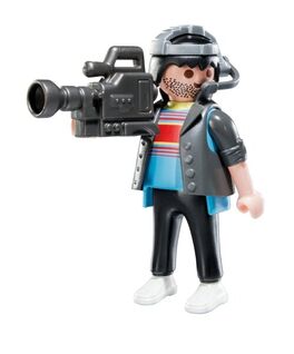 PLAYMOBIL - OPERADOR DE CÁMARA - SOBRE SORPRESA SERIE 7 NIÑOS
