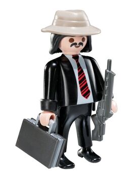 PLAYMOBIL - GANGSTER - SOBRE SORPRESA SERIE 7 NIÑOS