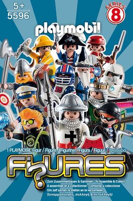 PLAYMOBIL 5596-1 SOBRE SORPRESA SERIE 8 NIÑOS - CABALLERO CRUZADO