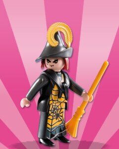 PLAYMOBIL 5597-3 SOBRE SORPRESA SERIE 8 NIÑAS - BRUJA