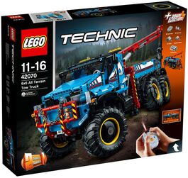 42070 Camión grúa todoterreno 6x6 LEGO® TECHNIC®