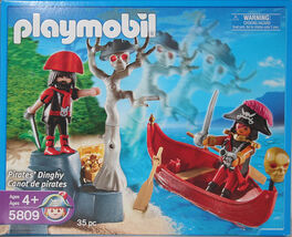 PLAYMOBIL 5809 BOTE CON PIRATAS