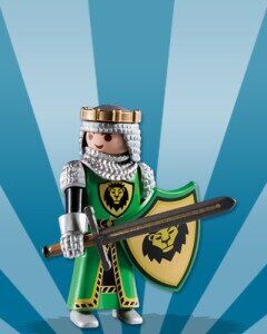 PLAYMOBIL 5596-4 SOBRE SORPRESA SERIE 8 NIÑOS - REY DE LOS CABALLEROS DEL LEÓN