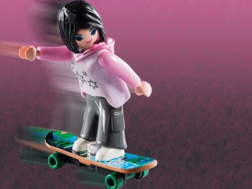 PLAYMOBIL 5599-11 SOBRE SORPRESA SERIE 9 NIÑAS - SKATER