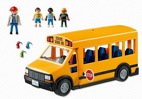 PLAYMOBIL - AUTOBÚS ESCOLAR EXCLUSIVO USA